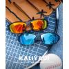image:imageKALIYADI 4 Pack Polarized SunglassesMen Sports Sunglasses Mens Sunglasses UV Protection for Fishing Driving CyclingA20gray BlackDark BlueRed