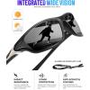 image:imageKALIYADI 4 Pack Polarized SunglassesMen Sports Sunglasses Mens Sunglasses UV Protection for Fishing Driving CyclingAa09blackIce BlueDark BlueNight Vision