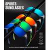 image:imageKALIYADI Polarized Sunglasses for Men Sports Sun Glasses for Driving Cycling Fishing with UV protectionD01 BlackBlueDark BlueRed