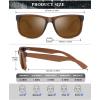 image:imageKALIYADI Sunglasses Men Polarized Sun glasses for Mens Womens Classic Matte Black Frame UV Protection 3pack3 Pack 3 Pack BlackIce BlueBrown
