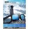 image:imageKALIYADI Sunglasses Men Polarized Sun glasses for Mens Womens Classic Matte Black Frame UV Protection 3pack3 Pack 3 Pack BlackIce BlueBrown