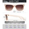 image:imageKALIYADI Sunglasses Men Polarized Sun glasses for Mens Womens Classic Matte Black Frame UV Protection 3packBlack  Gradient Brown  Crystal Brown  Pink