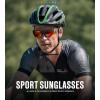 image:imageKALIYADI SunglassesMen Polarized Sports Sunglasses Mens Sunglasses Polarized UV Protection Driving Running Cycling OutdoorC02ice Blue