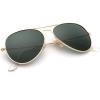 image:imageKALIYADI Classic Aviator Sunglasses for Men Women Driving Sun glasses Polarized Lens UV BlockingD Blackish Green