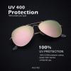 image:imageKALIYADI Classic Aviator Sunglasses for Men Women Driving Sun glasses Polarized Lens UV BlockingF 3 PackbluePinkGrey