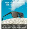 image:imageKALIYADI Mens SunGlasses Polarized SunglassesMen Classic Sunglasses with Ultraviolet Protection for Driving Fishing Golf13 BlackIce BlueBrownNight Vision