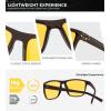 image:imageKALIYADI Mens SunGlasses Polarized SunglassesMen Classic Sunglasses with Ultraviolet Protection for Driving Fishing Golf15 Night VisionBrown