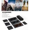 image:imageKALIYADI Polarized Sunglasses for Men Lightweight Sun Glasses with UV Protection for Driving Fishing Golf3 Pack BlackGradient Wine Red  BrownGradient Blue  Black