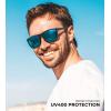 image:imageKALIYADI Polarized Sunglasses for Men Lightweight Sun Glasses with UV Protection for Driving Fishing Golf3 Pack BlackIce BlueBrown