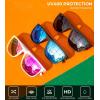 image:imageKALIYADI Polarized Sunglasses for Men Lightweight Sun Glasses with UV Protection for Driving Fishing Golf3 Pack BlackIce BluePink