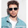 image:imageKALIYADI Polarized Sunglasses for Men Lightweight Sun Glasses with UV Protection for Driving Fishing Golf3 Pack X Frame Crystal  Lens BlackGreenRed