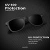 image:imageKALIYADI Polarized Sunglasses for Men and Women Matte Finish Sun glasses Color Mirror Lens UV Blocking 3 PackBlack Striped FrameblackIce BlueRed