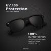 image:imageKALIYADI Polarized Sunglasses for Men and Women Matte Finish Sun glasses Color Mirror Lens UV Blocking 3 PackBlackBlack G15Glossy Black