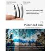 image:imageKALIYADI Polarized Sunglasses for Men and Women Matte Finish Sun glasses Color Mirror Lens UV Blocking 3 PackBlackBlackBlack