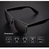image:imageKALIYADI Polarized Sunglasses for Men and Women Matte Finish Sun glasses Color Mirror Lens UV Blocking 3 PackBlackBlueOrange