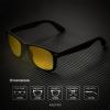image:imageKALIYADI Polarized Sunglasses for Men and Women Matte Finish Sun glasses Color Mirror Lens UV Blocking 3 PackBlackDark BlueNight Vision