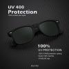 image:imageKALIYADI Polarized Sunglasses for Men and Women Matte Finish Sun glasses Color Mirror Lens UV Blocking 3 PackBlackGradient Grey Olive
