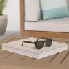 image:imageKALIYADI Polarized Sunglasses for Men and Women Matte Finish Sun glasses Color Mirror Lens UV Blocking 3 PackBlackTortoiseGradient Brown