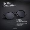 image:imageKALIYADI Polarized Sunglasses for Men and Women SemiRimless Frame Driving Sun glasses UV BlockingA152 Pack Matte Black  Purple  Golden Rim  Matte Black  Black  Black Rim