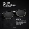 image:imageKALIYADI Polarized Sunglasses for Men and Women SemiRimless Frame Driving Sun glasses UV BlockingA272 Pack Matte Black  Black  Gold Rim  Matte Tortoise  Pink  Gold Rim
