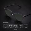 image:imageKALIYADI Polarized Sunglasses for Men and Women SemiRimless Frame Driving Sun glasses UV BlockingC13matte Black  G15  Black Rim