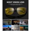 image:imageKALIYADI Polarized Sunglasses for Men and Women Vintage Style Sun Glasses for Fishing Running Driving with UV Protection3 Pack GreyIce BlueNight Vision