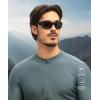 image:imageKALIYADI Polarized SunglassesforMen Sports Sunglasses Mens Sun Glasses with UV400 for Running Fishing GolfA03blackdark Bluered