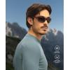image:imageKALIYADI Polarized SunglassesforMen Sports Sunglasses Mens Sun Glasses with UV400 for Running Fishing GolfA05blackice Bluetea