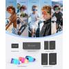 image:imageKALIYADI Polarized Youth Baseball Sunglasses Kids Sunglasses for Boys Girls Sports Cycling Running UV400 Protection Age 614A10blackwhiteGreenwhiteRed