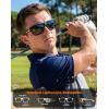 image:imageKALIYADI PolarizedSunglasses Men Sports SunGlasses Men Polarized Sunglasses Women UV400 Protection for Fishing GolfA08dark Bluegreenred