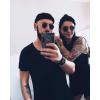 image:imageKALIYADI Round Polarized Sunglasses for Men Women Retro Metal Hippie Circle Style Sun Glasses UV ProtectionB16black Frame Black Lens  Silvery Frame Green Lens