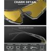 image:imageKALIYADI Sports SunglassesMen PolarizedMensSunglasses Women Running Sun Glasses with UV400 for Fishing CyclingC07blackdark Bluenight Vision