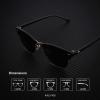 image:imageKALIYADI Sunglasses Men Polarized Sunglasses for Men Women Unisex SemiRimless Frame Retro Driving Sun Glasses UV BlockingC02 2 Pack BlueBlack