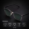 image:imageKALIYADI Sunglasses Men Polarized Sunglasses for Men Women Unisex SemiRimless Frame Retro Driving Sun Glasses UV BlockingD073 Pack Golden G15Black G15Tortoise Brown