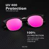 image:imageKALIYADI Sunglasses Men Polarized Sunglasses for Men Women Unisex SemiRimless Frame Retro Driving Sun Glasses UV BlockingE09blackBrownIce BluePink
