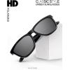 image:imageKALIYADI Sunglasses for Women Men Polarized and UV Protection Classic Rectangle Stylish Fashion Sun glasses3 PACK Matte blackgreyampTransparentpinkampPinkice blue