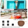 image:imageKALIYADI Sunglasses for Women and Men Polarized Square UV Protection Trendy Metal Frame Hexagon SunglassesB9 2 Pack LeopardGrey  GoldBrown