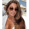 image:imageKALIYADI WomensSunglasses Polarized SunglassesWomens Trendy Retro Sun Glasses with UV Protection for Travel DrivingA11greenIce BlueDark Pink