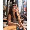 image:imageKALIYADI WomensSunglasses PolarizedSunglasses for Women Retro Trendy Sun Glasses With UV400 Protection for Driving Travel3 Pack BlackGradient BrownCrystal Brown