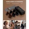 image:imageKALIYADI WomensSunglasses PolarizedSunglasses for Women Retro Trendy Sun Glasses With UV400 Protection for Driving TravelClear Teagradual Teasakura Powder