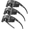image:imageKALIYADI Polarized KidsSunglasses Sports SunglassesforKids Boys Girls Sun Glasses with UV400 for Running Cycling Age 614A01blackblackblack