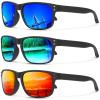 (3 Pack) Dark Blue/Green/Orange