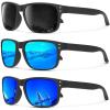 (3 Pack) Grey/Ice Blue/Dark Blue