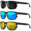 (3 Pack) Grey/Ice Blue/Night Vision