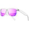 Z06-bright Transparent Frame Purple Lens