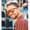 image:imageKALIYADI MensSunglasses Polarized Sunglasses Men Classic Sun Glasses with UV400 Protection for Driving Fishing GolfA07silver