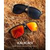 image:imageKALIYADI MensSunglasses Polarized Sunglasses Men Classic Sun Glasses with UV400 Protection for Driving Fishing GolfC12blackCiceblueCsakura Pink