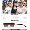 image:imageKALIYADI MensSunglasses Polarized Sunglasses Men Classic Sun Glasses with UV400 Protection for Driving Fishing GolfC13blackCgradual TeaGradual Tea