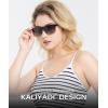 image:imageKALIYADI MensSunglasses Polarized Sunglasses Men Classic Sun Glasses with UV400 Protection for Driving Fishing GolfC16blackCsakura PinkPink