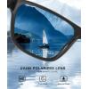 image:imageKALIYADI Polarized Sunglasses Men WomensSunglasses Sun Glasses Lightweight Frame for Driving Fishing UV400 ProtectionA13blackdark Bluered
